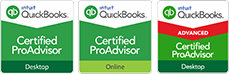 QuickBooks Certification Badges